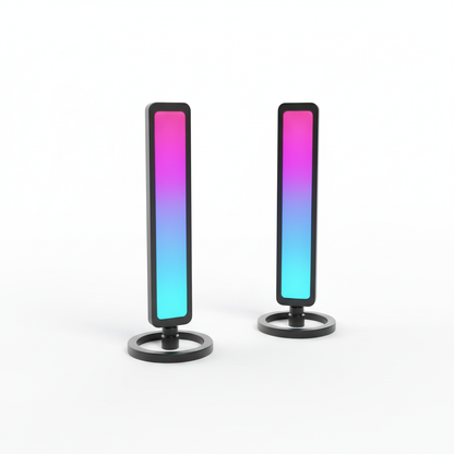 FluxGlow RGB Light Bars - Studio